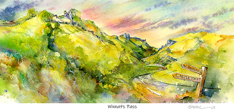 Winnats Pass Print