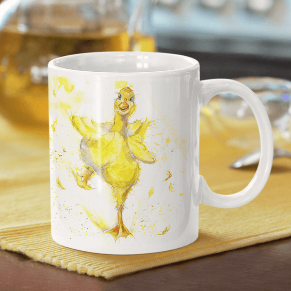 Yellow Duck Ceramic Mug